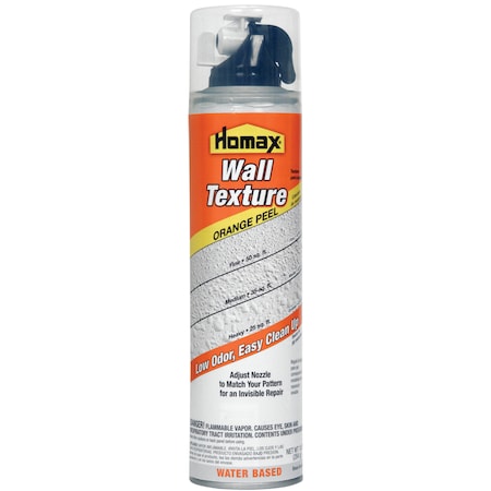 Homax Spray Paint, Orange Peel, Orange Peel, Water, 10 oz 4091